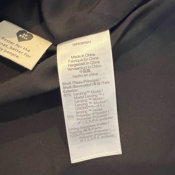 Madewell The Relaxed Blazer in Softdrape in Black (S) - Picture 10 of 12